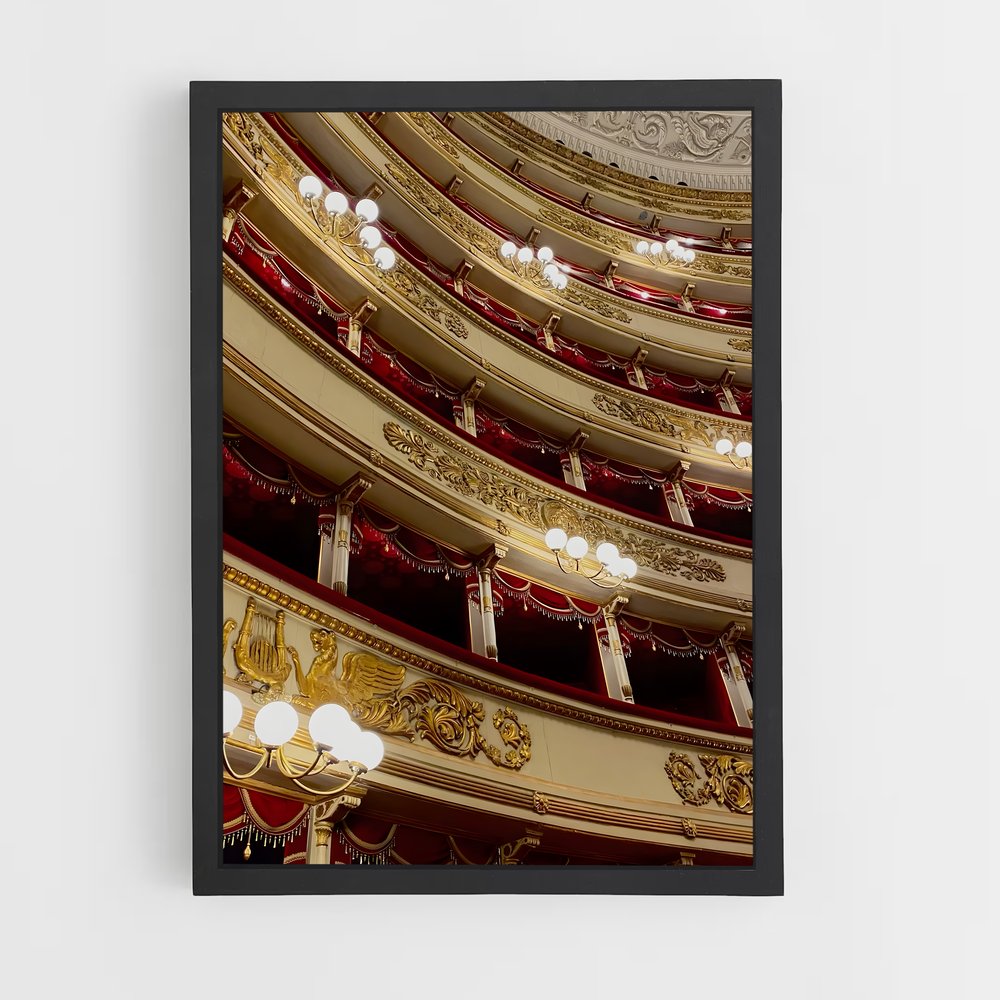 Poster Opéra Royal – affiche Danse (vue 2)